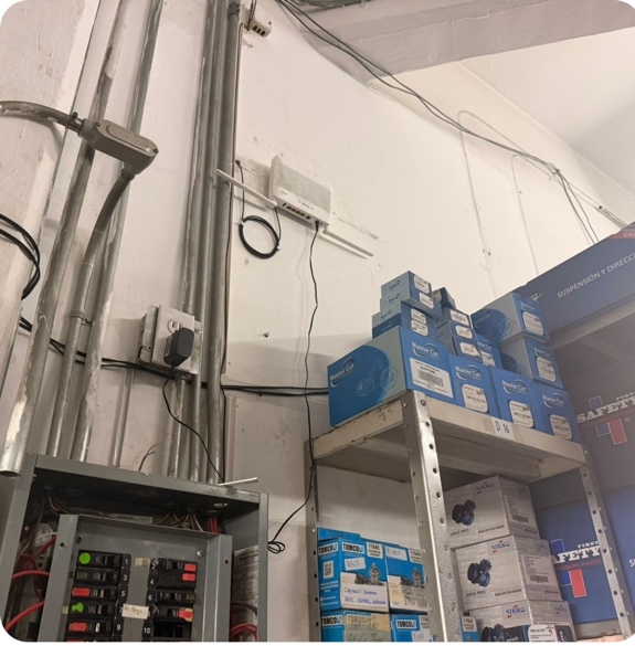 Área de almacenamiento y suministros